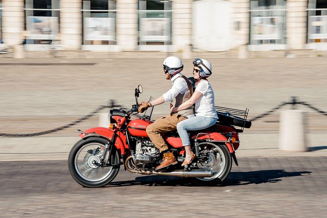 Private Tour of Bordeaux in a Sidecar 1h30 - Landmarks and Hidden Gems