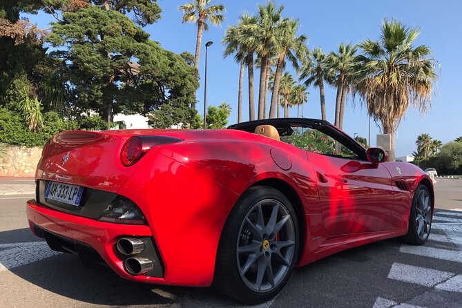 Private Tour of Cannes and Juan Les Pins-Cap Dantibes by Ferrari - Pricing Information
