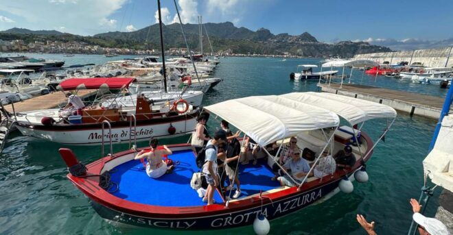 Private Tour of Etna and Taormina Boat Tour With Tasting - Frequently Asked Questions