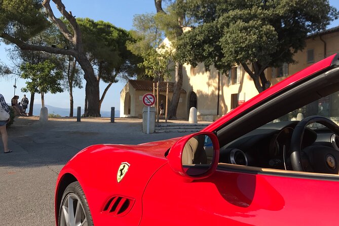 Private Tour of Juan Les Pins by Ferrari - Unforgettable Moments in a Ferrari