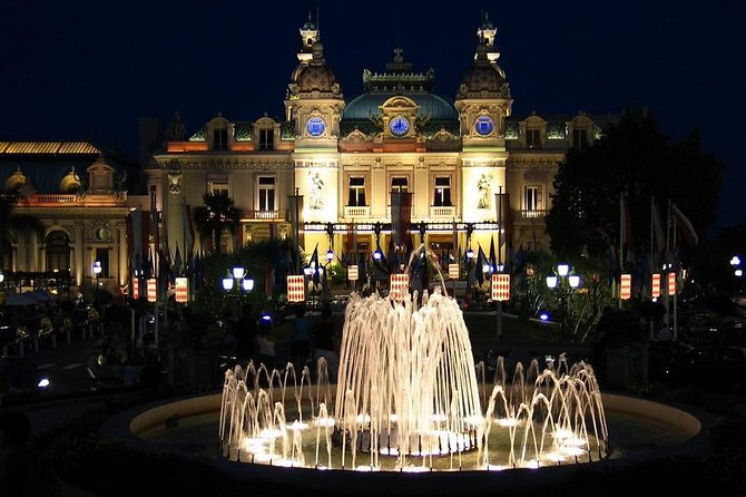 Private Tour of Monte Carlo by Night From Nice - Transportation