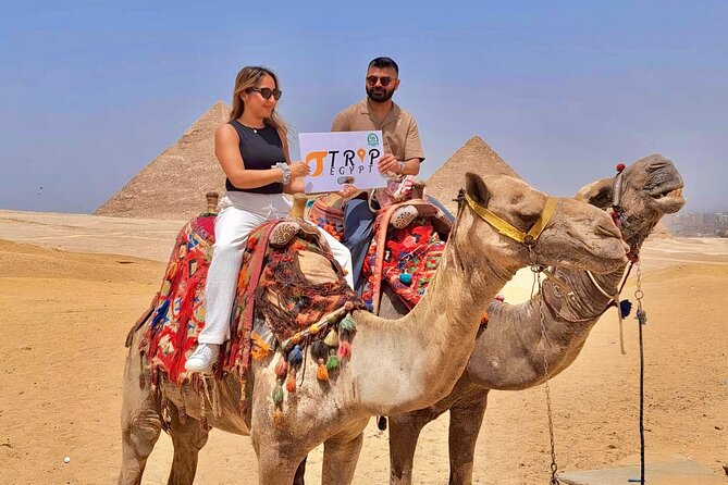 Private Tour of the Pyramids and Camel Ride With Soft Drinks - Pickup and Communication