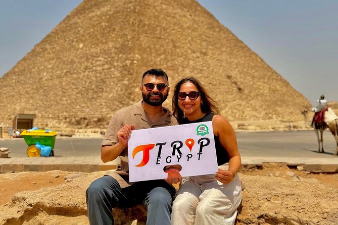 Private Tour of the Pyramids and Camel Ride With Soft Drinks - The Sum Up