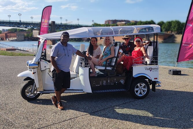 Private Tour of Toulouse in an Electric Tuk Tuk - Two Main Stops