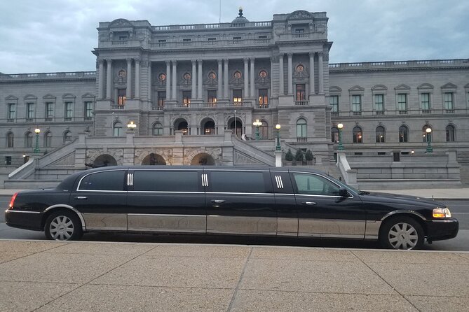 Private Tour of Washington DC Stretch Limo 4 Hours Customizable - Additional Information