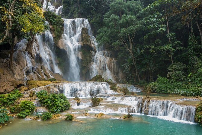 Private Tour: Pak Ou Cave and Kuang Si Waterfall Tour From Luang Prabang - Tour Highlights