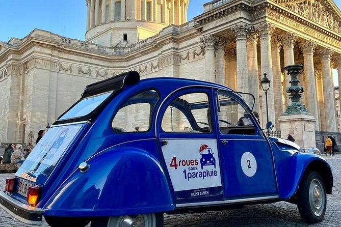 Private Tour Paris Sightseeing in 2CV - Pricing and Booking Details