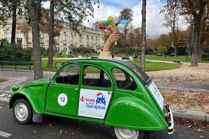 Private Tour Paris Sightseeing in 2CV - Inclusions