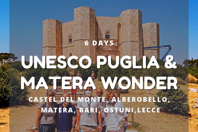 Private Tour Puglia & Matera Holiday Package in 6 Days - Itinerary Highlights and Inclusions