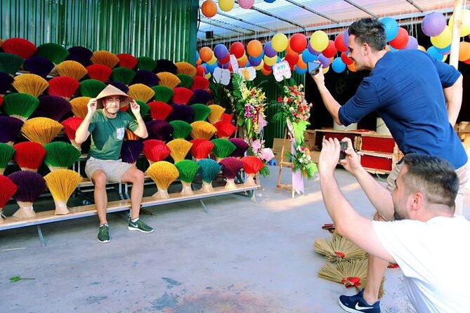 Private Tour Quang Phu Cau Incense Village & Train Street Visit - Directions