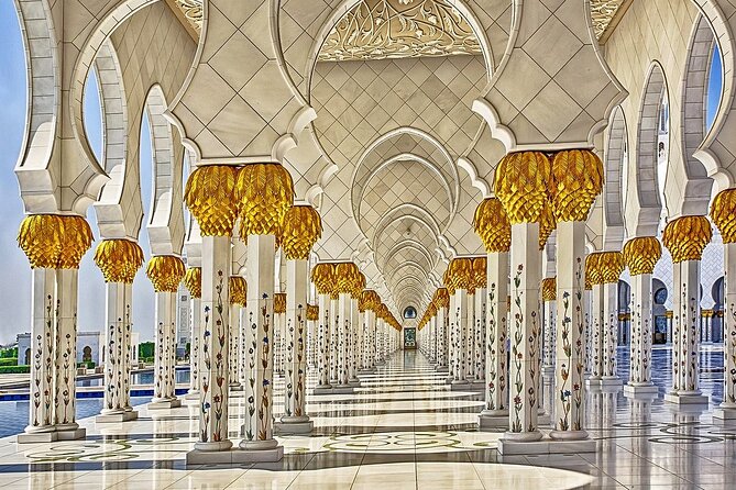 Private Tour Sheikh Zayed Grand Mosque With Afternoon High Tea Emirates Palace - Common Questions