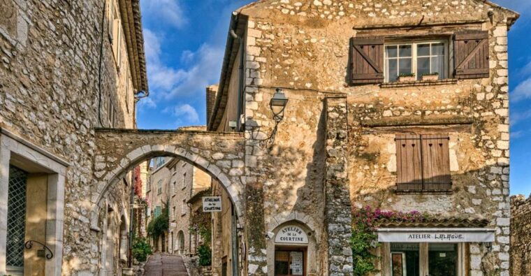 Private Tour: the Most Beautiful Medieval Villages, Full Day - Tourettes-sur-Loup: A Unique Architectural Experience