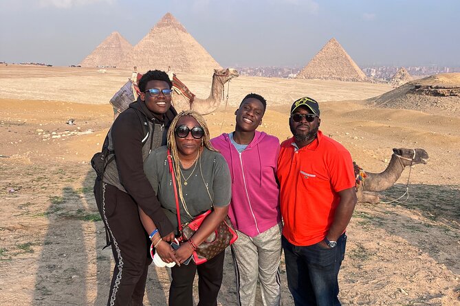Private Tour to Giza Pyramids Sphinx Camel, Saqqara and Memphis - Itinerary Overview