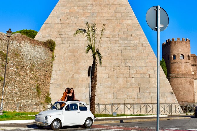 Private Tour&Photoshoot in Rome in Fiat 500 With a Real Local - Insiders Guide to Rome