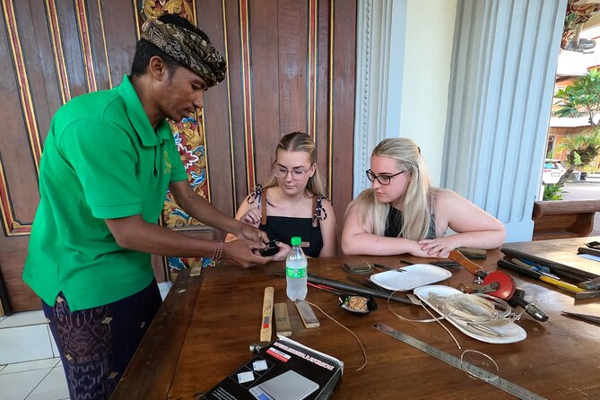Private Traditional Bali Silver Jewelry Making Class - Additional Info