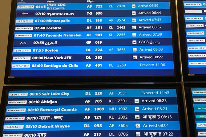 Private Transfer CDG to Rouen - Cancellation Policy