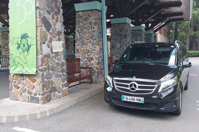 Private Transfer From Disneyland Paris to CDG or ORY Airport - Air-Conditioned Comfort
