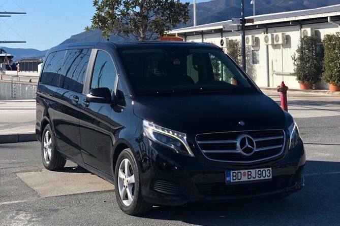 Private Transfer From Podgorica Airport or Podgorica to Tivat - Booking Information