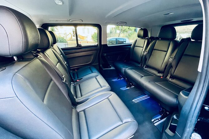 Private Transfer From Rome Fiumicino to the Port of Civitavecchia and Vice Versa - Spacious and Comfortable Vehicles