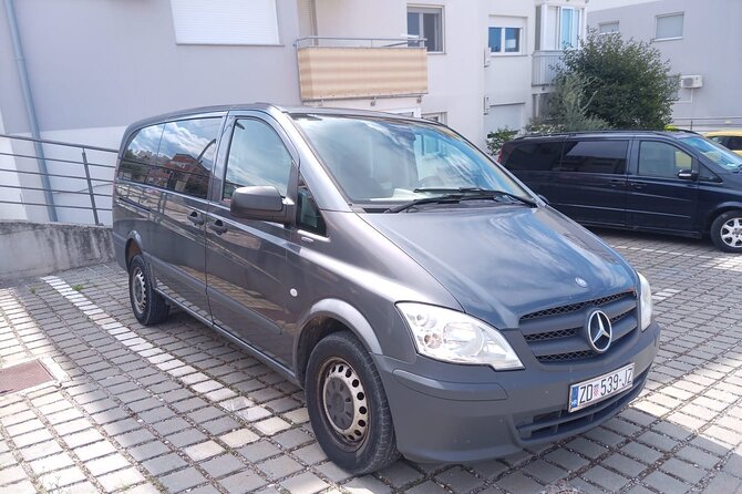 Private Transfer From Zadar to Dubrovnik Airport - Booking Information