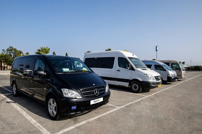 Private Transfer: Larnaca Airport to Ayia Napa 1-14 pax - The Value of Pre-Booking and Flexibility