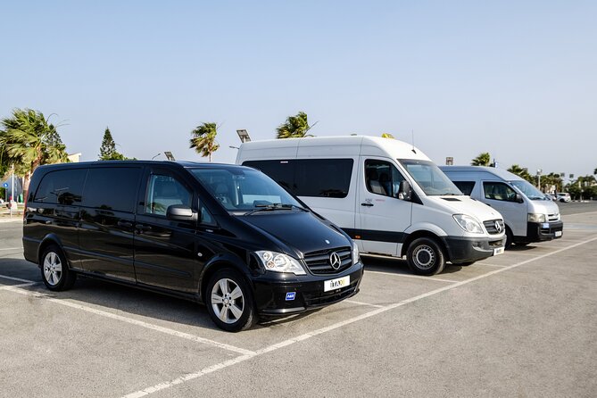 Private Transfer: Larnaca Airport to Limassol City 1-14 Pax - The Sum Up