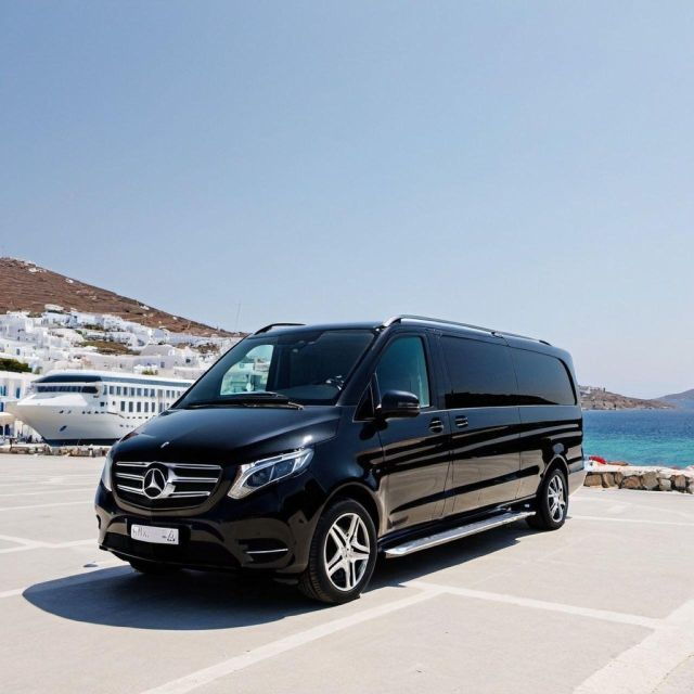 Private Transfer Mykonos:Airport/Port Pickup With Minivan - Service Overview