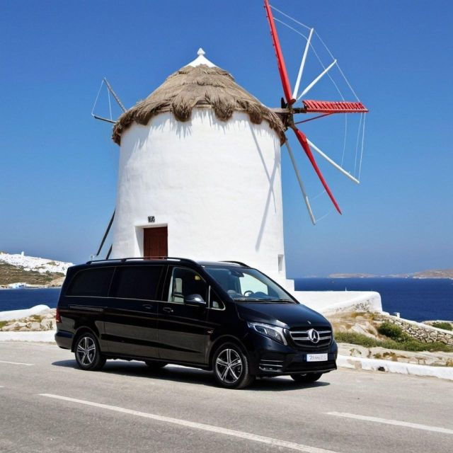 Private Transfer Mykonos:Airport/Port Pickup With Minivan - Vehicle and Driver Information