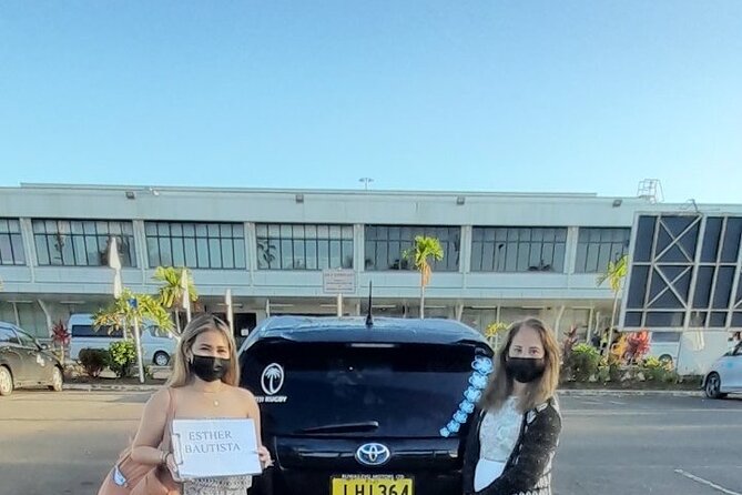 Private Transfer: Nadi Int Airport - Denarau Hotels (CFC) - Service Details