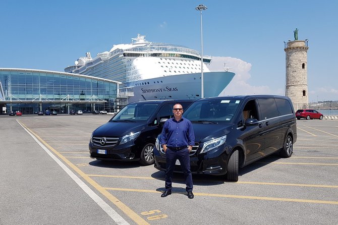 Private Transfer To/From Civitavecchia Port Van Mercedes V Class - Pricing and Guarantee