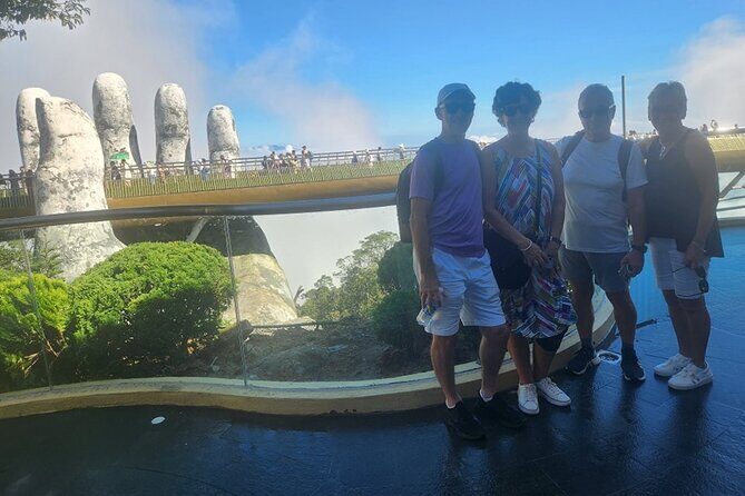 Private Transfer to Golden Bridge- Monkey Mountain-Dragon Bridge-Marble Mountain - Good To Know