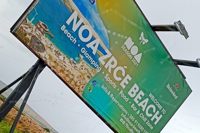 Private Transfer: Zadar Airport <--> Novalja (Zrce Beach) - Pickup Locations