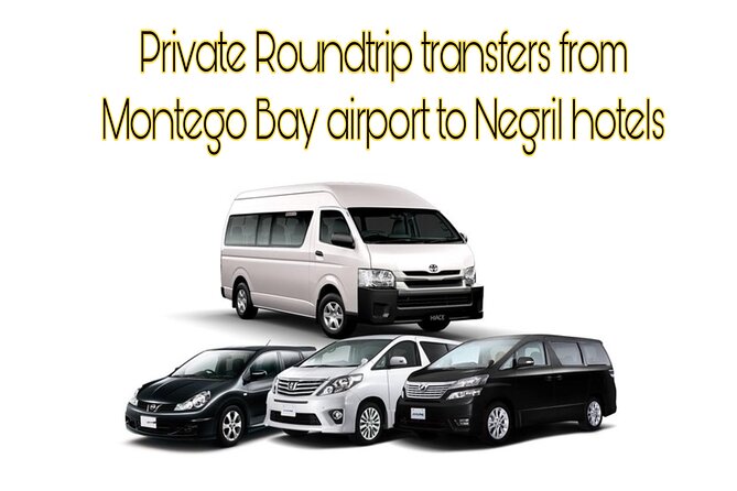 Private Transfers From Montego Bay Airport to Any Hotels in Negril Jamaica - Service Overview