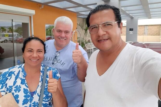 Private Transportation From La Paz to Cabo San Lucas Mexico - Pickup Details