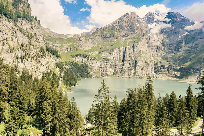 Private Trip From Bern to Enjoy Fishing Tour in Oeschinen Lake - Visit the Ricola Herb Garden