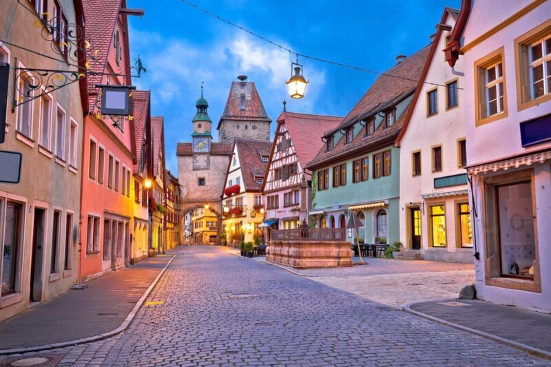 Private trip from Munich to Rothenburg & Harburg and back - FAQ