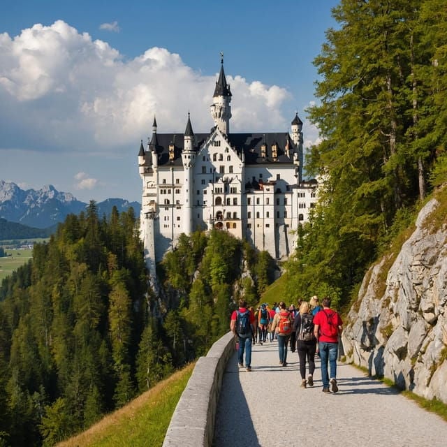 Private Trip: Munich to Neuschwanstein Castle With Tickets - Transportation Options