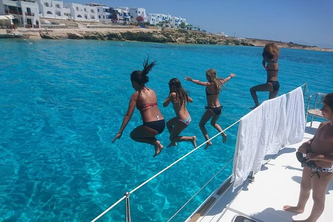 Private Trip on a Catamaran From Naxos to the South Part of the Island - Good To Know