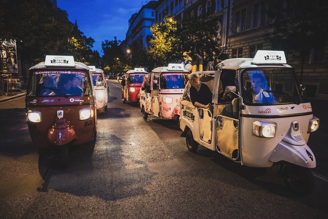 Private Tuk Tuk Tour With Wine Sampling and Cheese Platter in Budapest - Tour Logistics