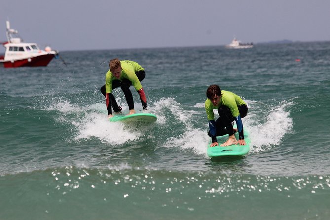 Private Two on One Surf Lesson in Newquay (2 Students, 1 Instructor) - Intensive Surf Coaching Experience