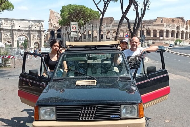 Private Urban Safari in Rome by Vintage Mini Jeep - Meeting and Pickup