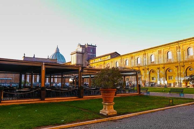 Private Vatican Art & Breakfast With Hotel Pick-Up and Drop off - Buffet Breakfast in Pinecone Courtyard