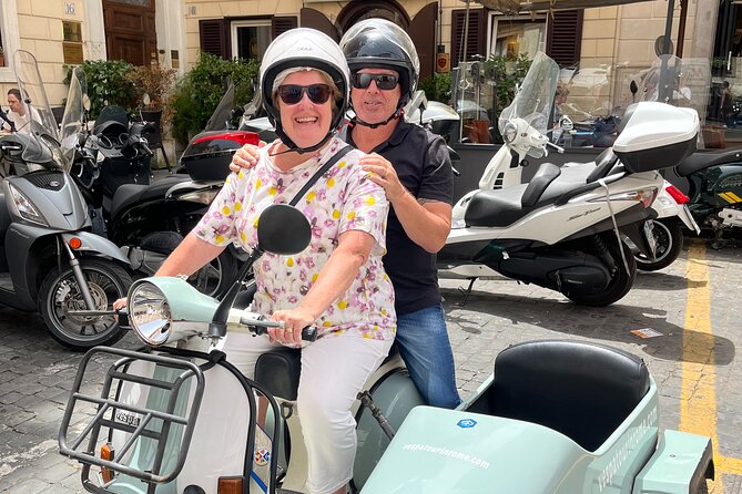 Private Vespa Sidecar Tour With Hotel Pickup and Prosecco - The Sum Up