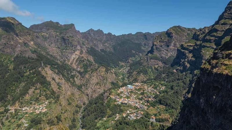 Private Vespa Tour Nun´s Valley,Câmara Lobos,CaboGirão(4hrs) - Eira do Serrado: The Rugged Heart of Madeira