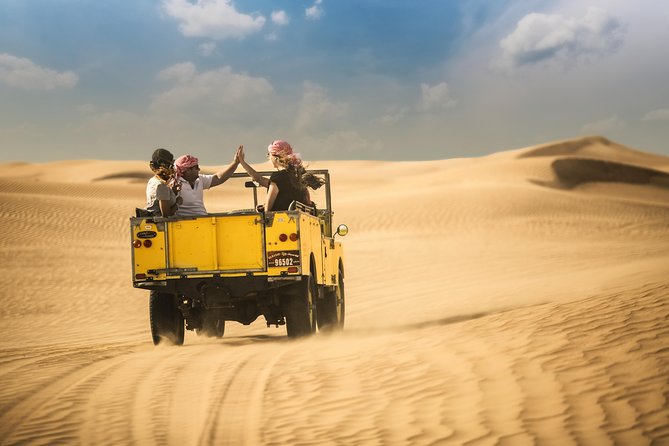 Private Vintage Land Rover Heritage Desert Safari- 4 Course Dinner & Activities - Unforgettable Dining Experience