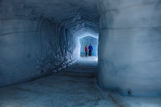 Private West Coast Waterfalls and Ice Cave Tour - Ice Cave and Tunnel Exploration