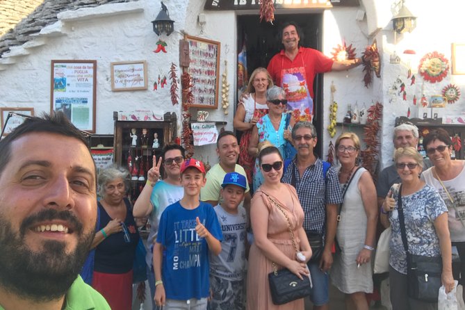 Private Wine Tour From Ostuni With Lunch Including Alberobello and Locorotondo - Wine Tasting Experience