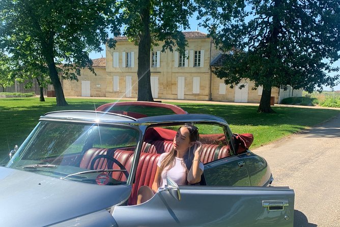Private Wine Trip to Saint-Emilion Aboard Vintage French Presidential Car - Convenient Pickup and Logistics