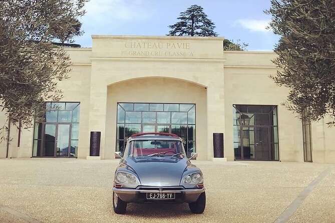 Private Wine Trip to Saint-Emilion Aboard Vintage French Presidential Car - Secure Booking Process