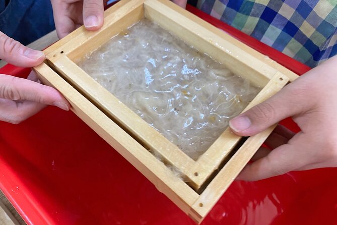 Private Workshop of Handmade Traditional Japanese Paper in Tokyo - Inclusions